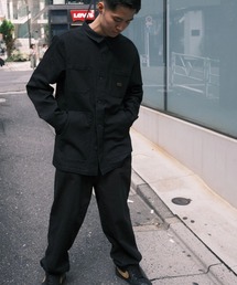 RVCA メンズ QUILTING DENIM SHIRT 長袖シャツ 【2025年秋冬モデル】/ルーカキルティングデニムシャツ