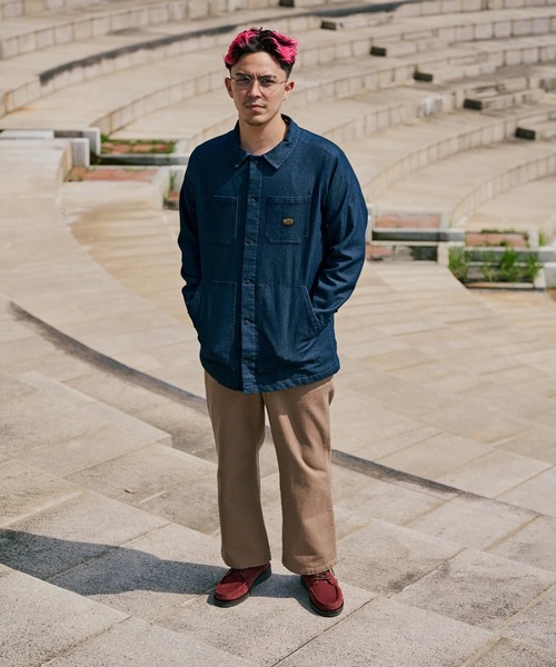 RVCA（ルーカ）の「RVCA メンズ QUILTING DENIM SHIRT 長袖シャツ 【2025年秋冬モデル】/ルーカキルティングデニムシャツ（シャツ/ブラウス・メンズ・ブルー/ブラック・LARGE/MEDIUM/SMALL）」の17枚目の写真