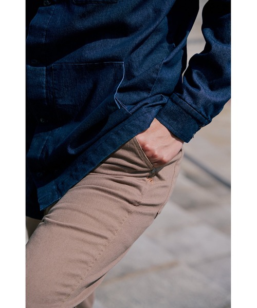 RVCA（ルーカ）の「RVCA メンズ QUILTING DENIM SHIRT 長袖シャツ 【2025年秋冬モデル】/ルーカキルティングデニムシャツ（シャツ/ブラウス・メンズ・ブルー/ブラック・LARGE/MEDIUM/SMALL）」の9枚目の写真