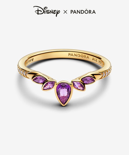 PANDORA(パンドラ)の「ディズニー アナと雪の女王 アナ ティアラ リング(リング・レディース・イエローゴールド・48/50/52/54/56/58/60)」の2枚目の写真