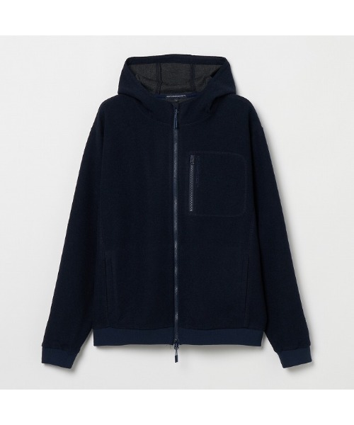 セール】【Rosasen/GOLF】ツイードダンボール ジップフーディー