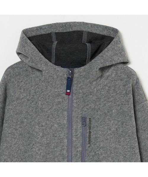 セール】【Rosasen/GOLF】ツイードダンボール ジップフーディー