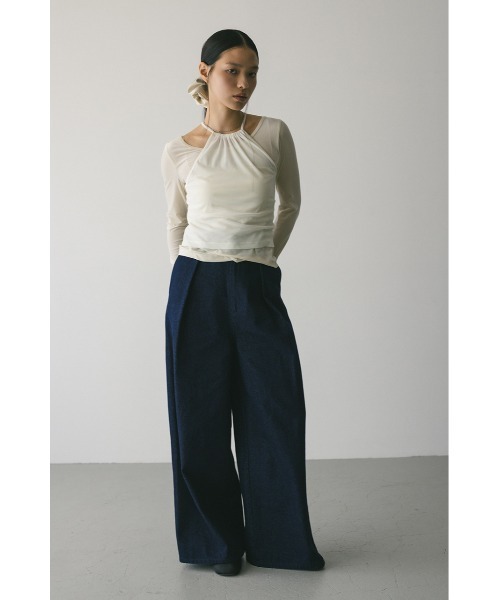 Stylemixer 2ピースホルターベロアトップS 2ピースホルターベロアトップ（Tシャツ/カットソー