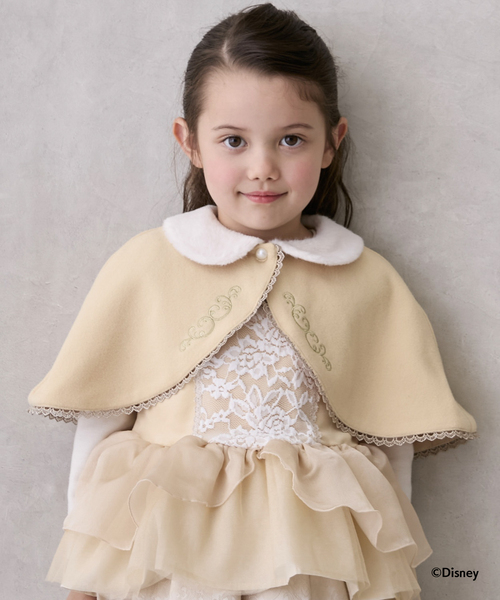 petit main（プティマイン）の「【Disney】なりきりケープ（カーディガン/ボレロ・キッズ・ラベンダー/ライトブルー/イエロー/プラム/ブルー・M/S）」の5枚目の写真