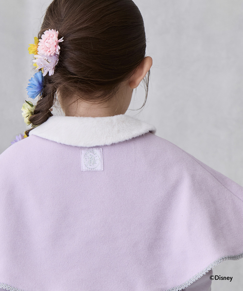 petit main（プティマイン）の「【Disney】なりきりケープ（カーディガン/ボレロ・キッズ・ラベンダー/ライトブルー/イエロー/プラム/ブルー・M/S）」の7枚目の写真