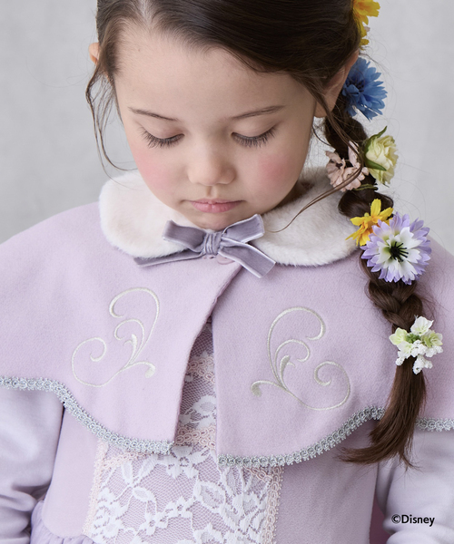 petit main（プティマイン）の「【Disney】なりきりケープ（カーディガン/ボレロ・キッズ・ラベンダー/ライトブルー/イエロー/プラム/ブルー・M/S）」の8枚目の写真