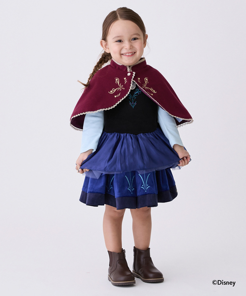 petit main（プティマイン）の「【Disney】なりきりケープ（カーディガン/ボレロ・キッズ・ラベンダー/ライトブルー/イエロー/プラム/ブルー・M/S）」の16枚目の写真