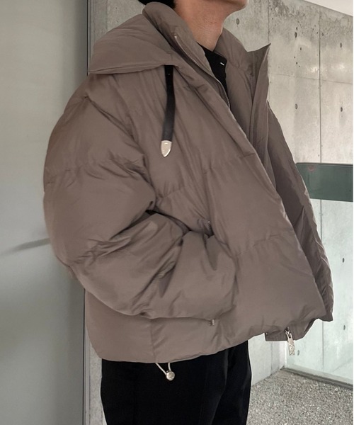 Otte(オッテ)の「ネックストラップダウンジャケット(ダウンジャケット/コート・メンズ・グレー/ブラック・LARGE/X-LARGE/MEDIUM)」の11枚目の写真