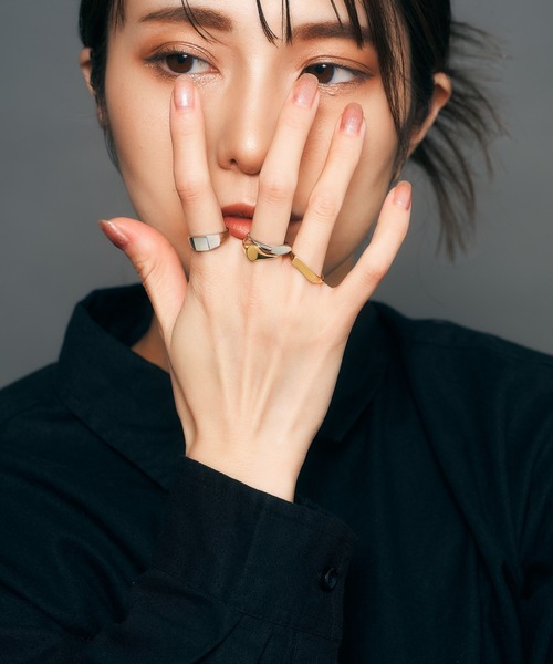 Jewel closet by L&Co.(ジュエルクローゼットバイエルアンドコー)の「K18 リング(リング・レディース・イエローゴールド・15号/13号/11号)」の9枚目の写真