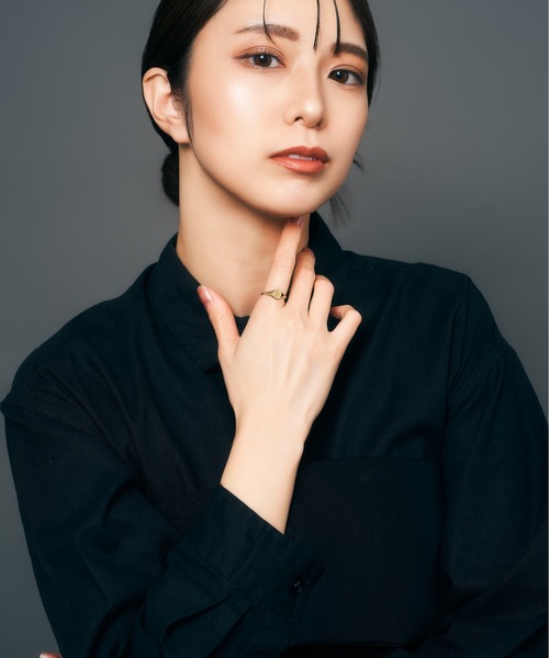 Jewel closet by L&Co.(ジュエルクローゼットバイエルアンドコー)の「K18 リング(リング・レディース・イエローゴールド・15号/13号/11号)」の5枚目の写真