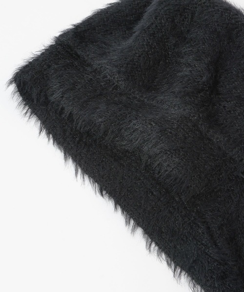 HARE(ハレ)の「シャギーニットキャップ(HARE)(ニットキャップ/ビーニー・レディース・ホワイト/ブラック・FREE)」の18枚目の写真