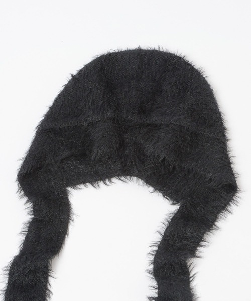 HARE(ハレ)の「シャギーニットキャップ(HARE)(ニットキャップ/ビーニー・レディース・ホワイト/ブラック・FREE)」の19枚目の写真
