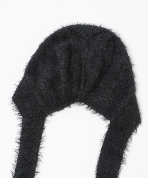 HARE(ハレ)の「シャギーニットキャップ(HARE)(ニットキャップ/ビーニー・レディース・ホワイト/ブラック・FREE)」の20枚目の写真