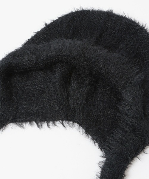 HARE(ハレ)の「シャギーニットキャップ(HARE)(ニットキャップ/ビーニー・レディース・ホワイト/ブラック・FREE)」の21枚目の写真