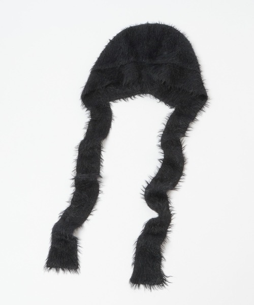 HARE(ハレ)の「シャギーニットキャップ(HARE)(ニットキャップ/ビーニー・レディース・ホワイト/ブラック・FREE)」の14枚目の写真