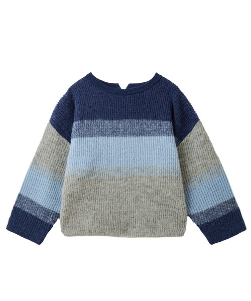 LA MARINE FRANCAISE(マリン フランセーズ)の「【Porter des boutons 】 別注モヘア2wayニット(ニット/セーター・レディース・ブルー/チャコールグレー/イエロー・FREE)」の14枚目の写真