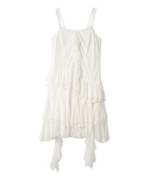 SNIDEL | ラッフルバリエキャミミニワンピース(ワンピース)