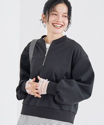 coen（コーエン）の「【REVERSE WARM】ハーフジッププルオーバー スウェット（スウェット）」