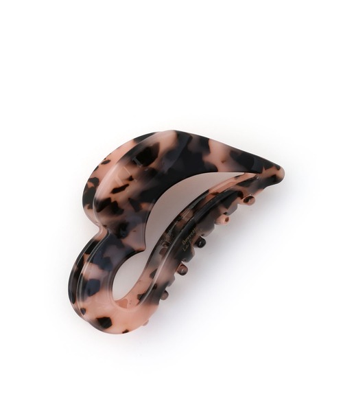 colleca la（コレカラ）の「ハートフレームバンスクリップ（バレッタ/ヘアクリップ・レディース・ダークブラウン/ボルドー/レオパード・FREE）」の9枚目の写真