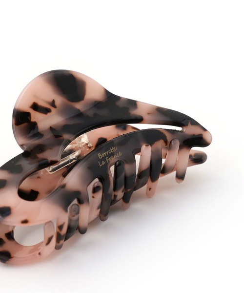 colleca la（コレカラ）の「ハートフレームバンスクリップ（バレッタ/ヘアクリップ・レディース・ダークブラウン/ボルドー/レオパード・FREE）」の10枚目の写真