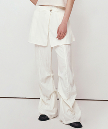 LAYERED SKIRT PANTS_IVORY