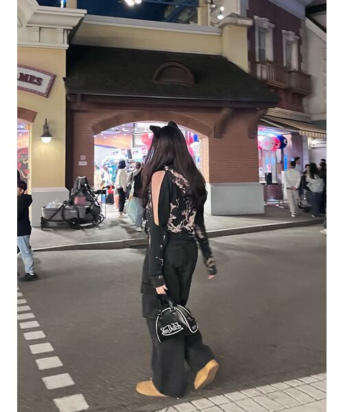 AVANDRESS(アバンドレス )の「real wide cargo pants BLACK(デニムパンツ・レディース・その他・X-LARGE/X-SMALL/XX-SMALL/SMALL/LARGE/MEDIUM)」の10枚目の写真