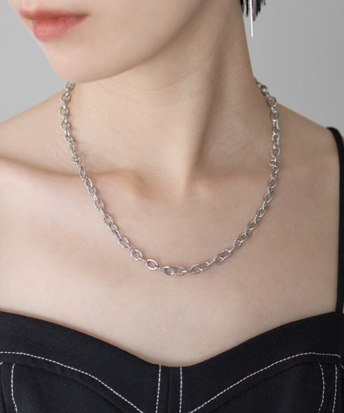 ciite' surgical stainless(シーテサージカルステンレス)の「【 金属アレルギー対応 】 チェーンネックレス サージカルステンレス(ネックレス・レディース・シルバー/ゴールド・FREE)」の1枚目の写真