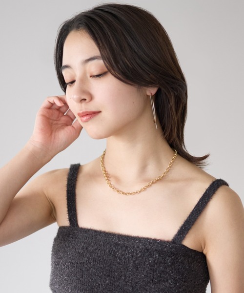 ciite' surgical stainless(シーテサージカルステンレス)の「【 金属アレルギー対応 】 チェーンネックレス サージカルステンレス(ネックレス・レディース・シルバー/ゴールド・FREE)」の7枚目の写真