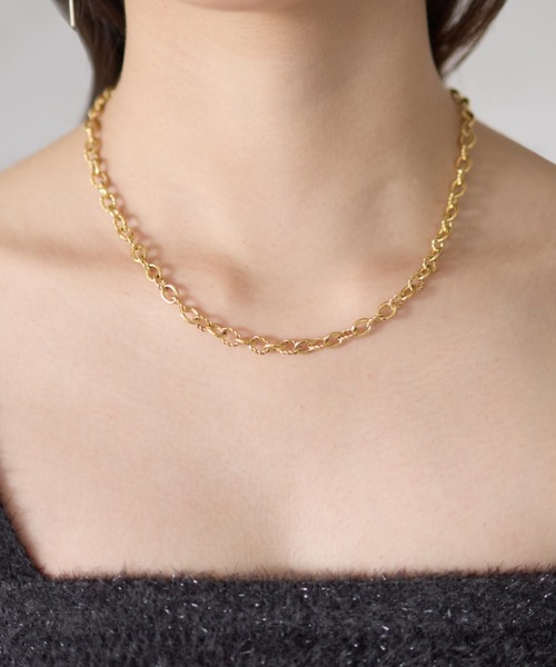 ciite' surgical stainless(シーテサージカルステンレス)の「【 金属アレルギー対応 】 チェーンネックレス サージカルステンレス(ネックレス・レディース・シルバー/ゴールド・FREE)」の15枚目の写真