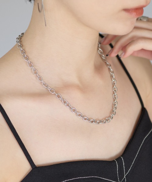 ciite' surgical stainless(シーテサージカルステンレス)の「【 金属アレルギー対応 】 チェーンネックレス サージカルステンレス(ネックレス・レディース・シルバー/ゴールド・FREE)」の4枚目の写真