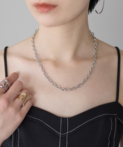 ciite' surgical stainless(シーテサージカルステンレス)の「【 金属アレルギー対応 】 チェーンネックレス サージカルステンレス(ネックレス・レディース・シルバー/ゴールド・FREE)」の5枚目の写真