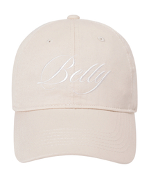CNVS（ベティ ブープ）の「ベティブープ ビッグカリグラフィーロゴボールキャップ_アイボリー（キャップ）」