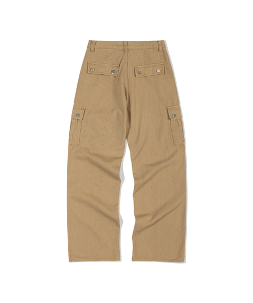 MOAA(モア)の「サーマルワイドレックカーゴパンツ (ベージュ)(その他パンツ・レディース・その他・SMALL/MEDIUM)」の3枚目の写真