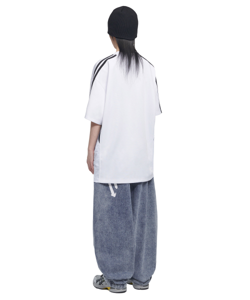 NOMANUAL（NOMANUAL）の「SWEEP BASEBALL JERSEY - WHITE（Tシャツ/カットソー・レディース・その他・MEDIUM/LARGE/X-LARGE）」の7枚目の写真