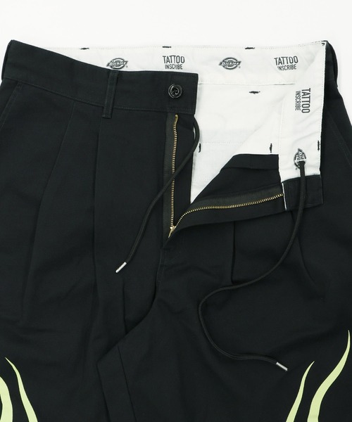 Dickies(ディッキーズ)の「Dickies/ディッキーズ MS X INS FIRE PRINT PT ロンパン 81560600(その他パンツ・メンズ・ブラック・XL/L/M)」の5枚目の写真