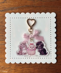 Disney（ディズニー）の「【Disney】おしゃれキャット /  アクリルリボンチャーム（チャーム）」