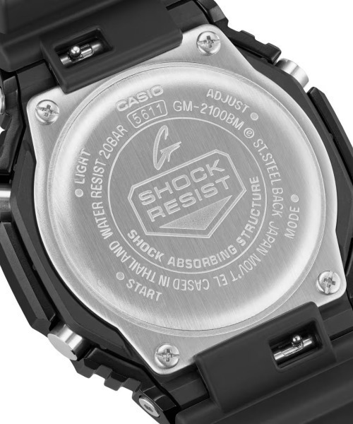 G-SHOCK(ジーショック)の「G-SHOCK/ジーショック 腕時計 GM-2100BM-1AJF(アナログ腕時計・メンズ・ブラック・FREE)」の6枚目の写真