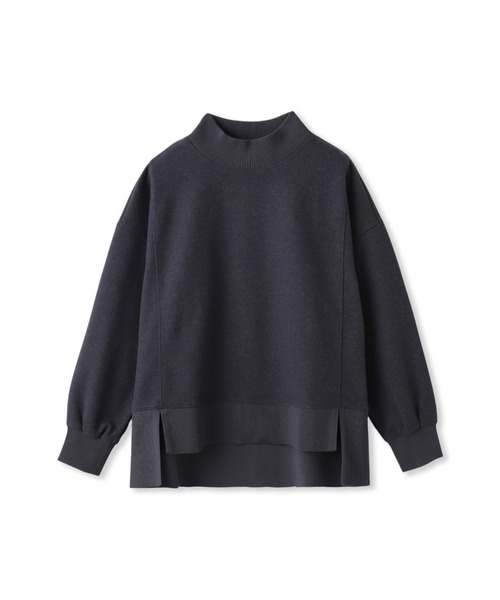 MAYSON GREY(メイソングレイ)の「【楽・美・軽】ハイネックプルオーバー≪手洗い可能≫(Tシャツ/カットソー・レディース・チャコールグレー/オフホワイト/ブラック・M)」の4枚目の写真