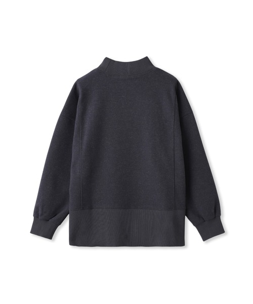 MAYSON GREY(メイソングレイ)の「【楽・美・軽】ハイネックプルオーバー≪手洗い可能≫(Tシャツ/カットソー・レディース・チャコールグレー/オフホワイト/ブラック・M)」の5枚目の写真