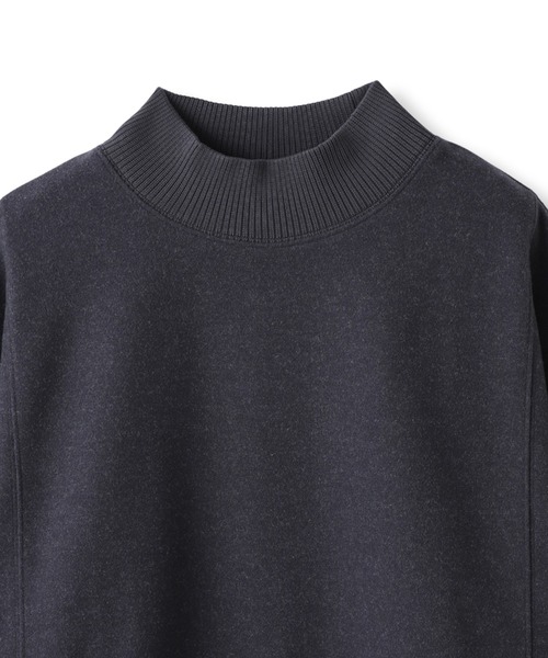 MAYSON GREY(メイソングレイ)の「【楽・美・軽】ハイネックプルオーバー≪手洗い可能≫(Tシャツ/カットソー・レディース・チャコールグレー/オフホワイト/ブラック・M)」の6枚目の写真