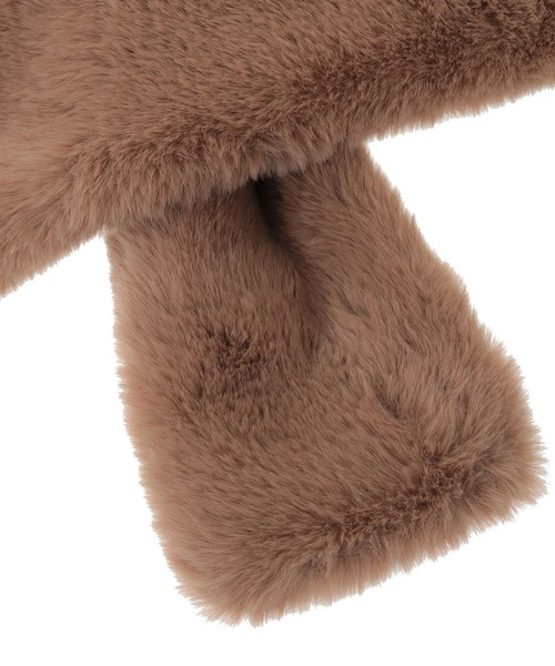 AMERICAN HOLIC（アメリカンホリック）の「リバーシブルフェイクファーティペット（マフラー・レディース・グレー/ベージュ・FREE）」の12枚目の写真