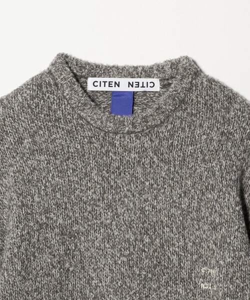 CITEN（シテン）の「＜CITEN＞ブークレールーズニットプルオーバー（ニット/セーター・メンズ・グレー系/ナチュラル/ブラック・M/L）」の16枚目の写真