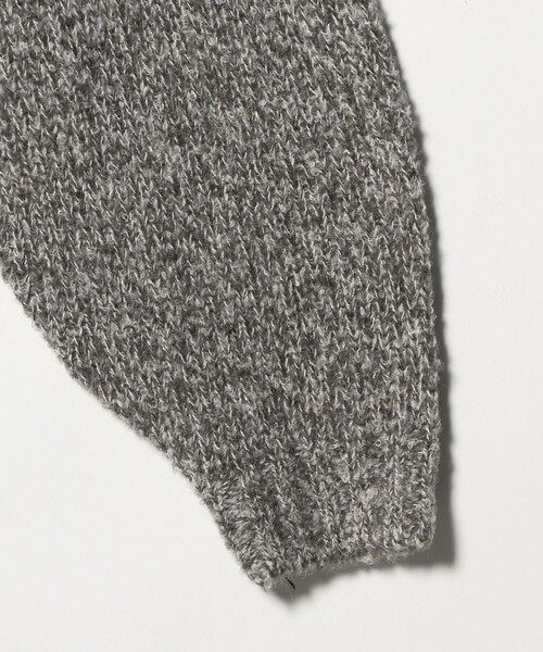 CITEN（シテン）の「＜CITEN＞ブークレールーズニットプルオーバー（ニット/セーター・メンズ・グレー系/ナチュラル/ブラック・M/L）」の17枚目の写真