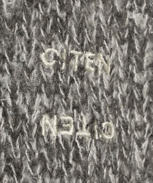 CITEN（シテン）の「＜CITEN＞ブークレールーズニットプルオーバー（ニット/セーター・メンズ・グレー系/ナチュラル/ブラック・M/L）」の18枚目の写真