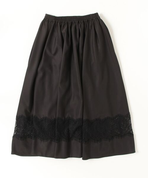 DOUBLE STANDARD CLOTHING(ダブルスタンダードクロージング)の「レースフレアスカート(WEB限定)(スカート・レディース・ブラック・38/36)」の8枚目の写真