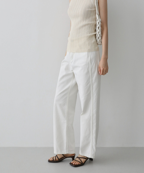 SAPPUN（サプン）の「Natalie スクエア ストラップ サンダル ミュール (5cm)（サンダル・レディース・ブラック/ホワイト/スカイブルー/ベージュ/シルバー/ブラウン/アイボリー・25cm/25.5cm/22.5cm/23cm/23.5cm/24cm/24.5cm）」の9枚目の写真