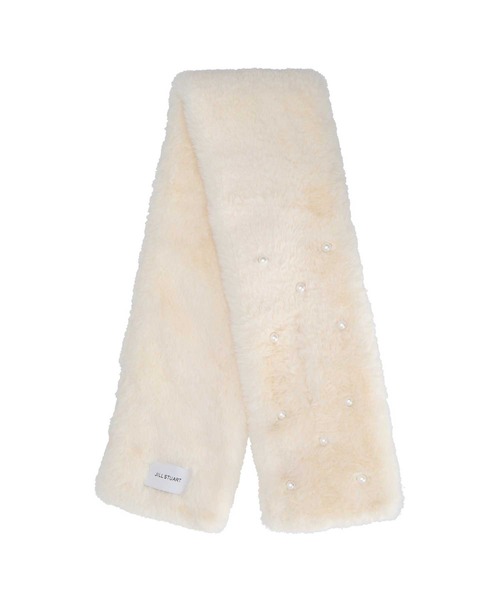 JILL STUART(ジルスチュアート)の「フェイクファー 差込マフラー(マフラー・レディース・ライトグレー/ベージュ/アイボリー/ブラック・FREE)」の5枚目の写真