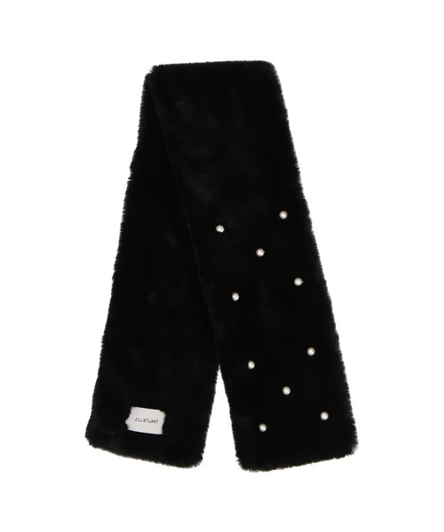 JILL STUART(ジルスチュアート)の「フェイクファー 差込マフラー(マフラー・レディース・ライトグレー/ベージュ/アイボリー/ブラック・FREE)」の6枚目の写真