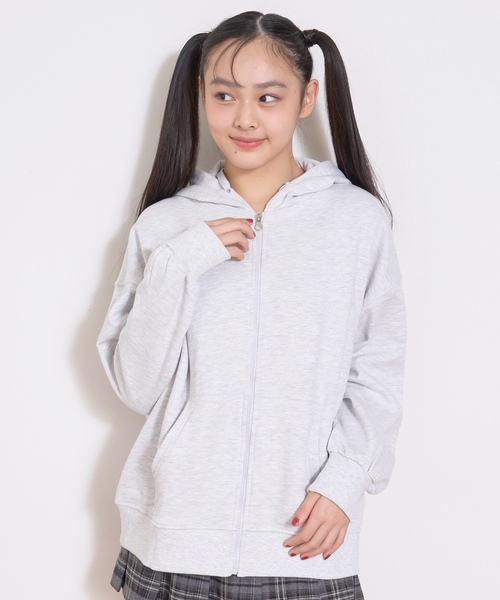 セール】【裏起毛】綿100%ZIPパーカ（パーカー）｜LOVETOXIC