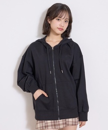 LOVETOXIC | 【裏起毛】綿100%ZIPパーカ(パーカー)